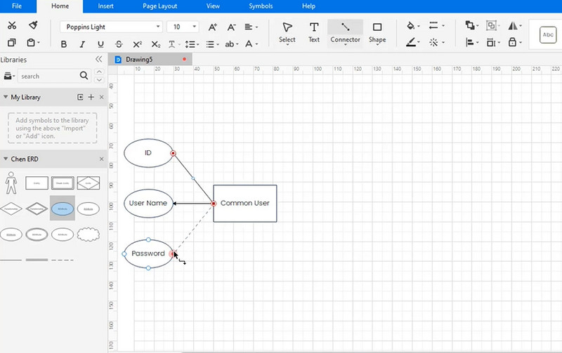 Add and Connect Shapes