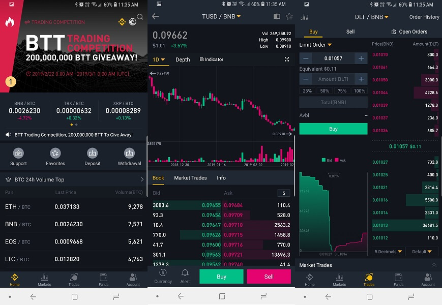 Binance - best Cryptocurrency Exchange app