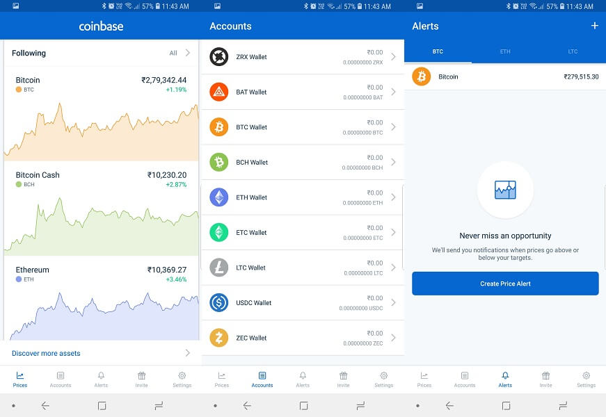 Coinbase - Buy and sell bitcoin