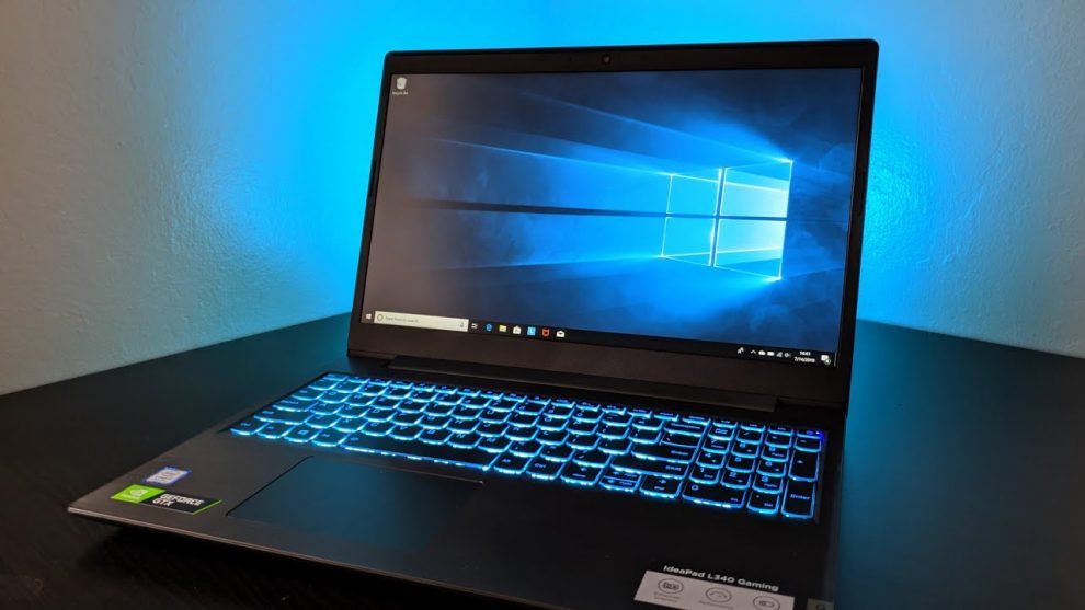 Lenovo Ideapad L340 Gaming Laptop.