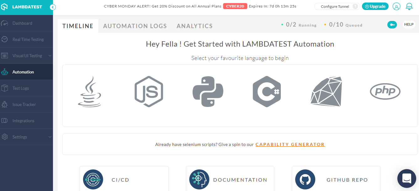 lambdatest